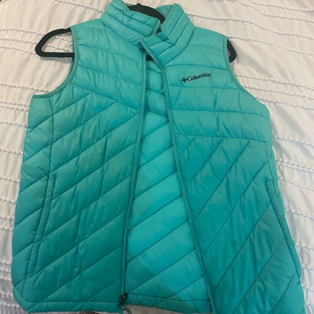 Teal Columbia Vest